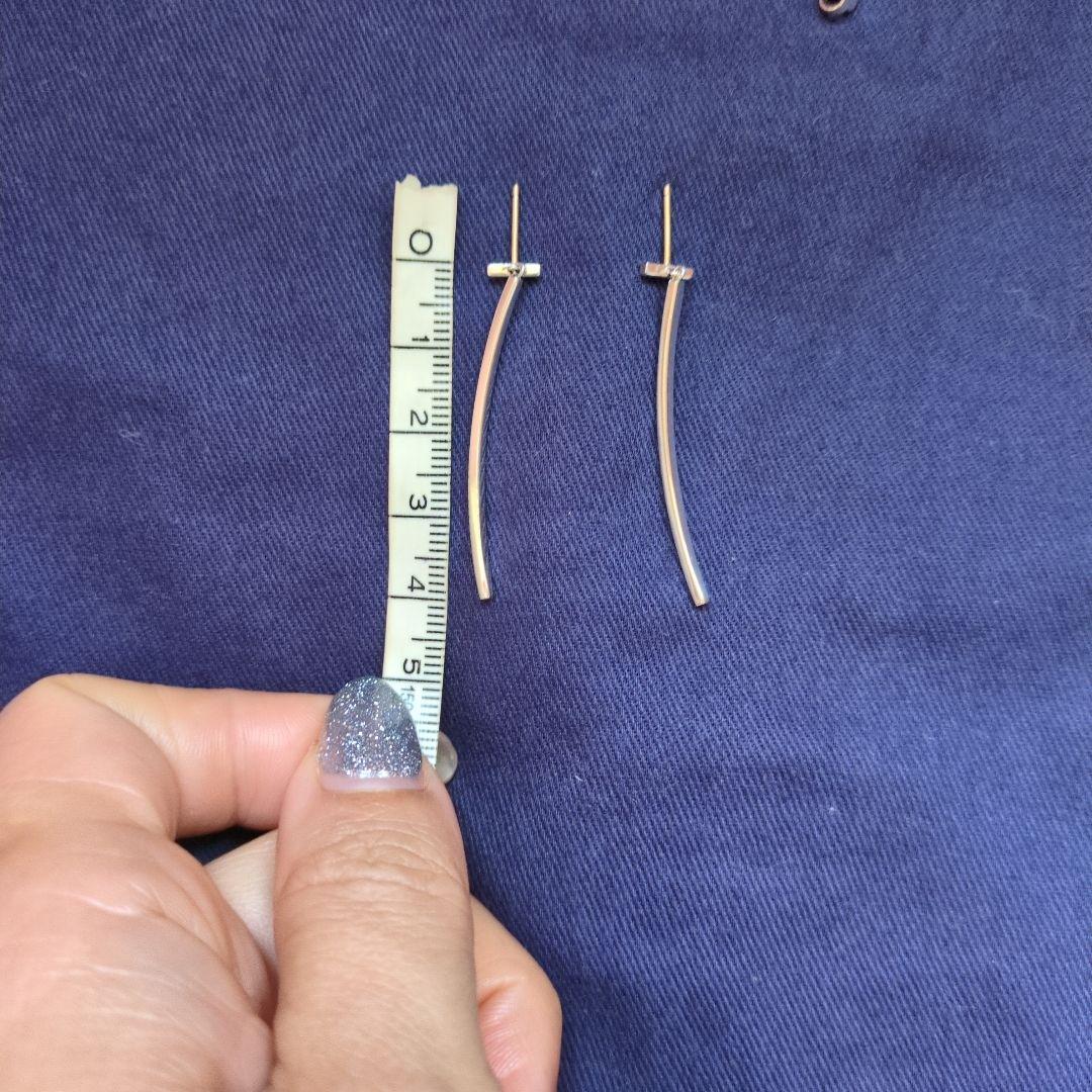 ティファニー Tバーピアス ag925