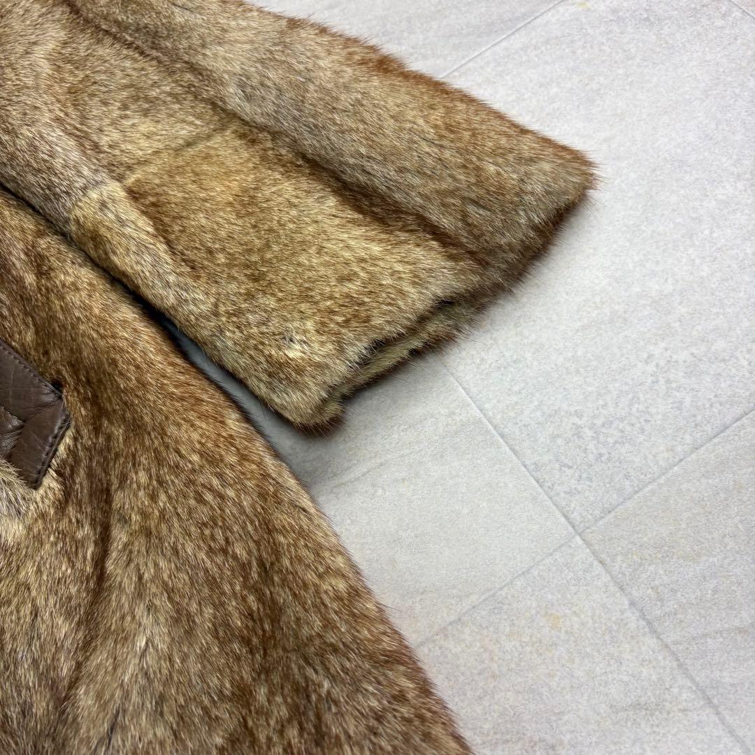 LOEWE ロエベ 毛皮 メンズコート ファーコート　ダブル vintage