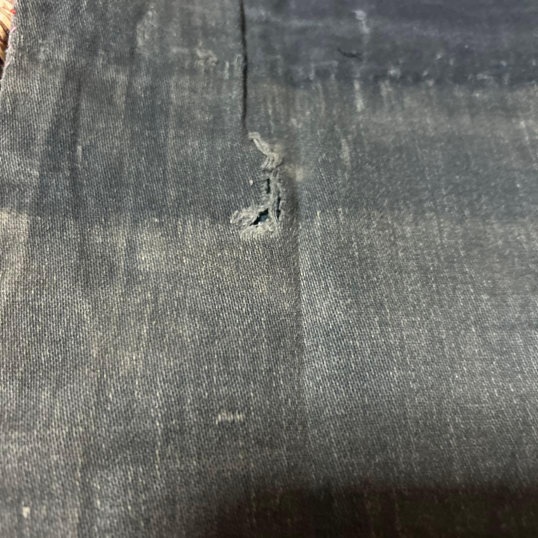 古古布モン族手刺繍藍染めバティック・おんぶ布