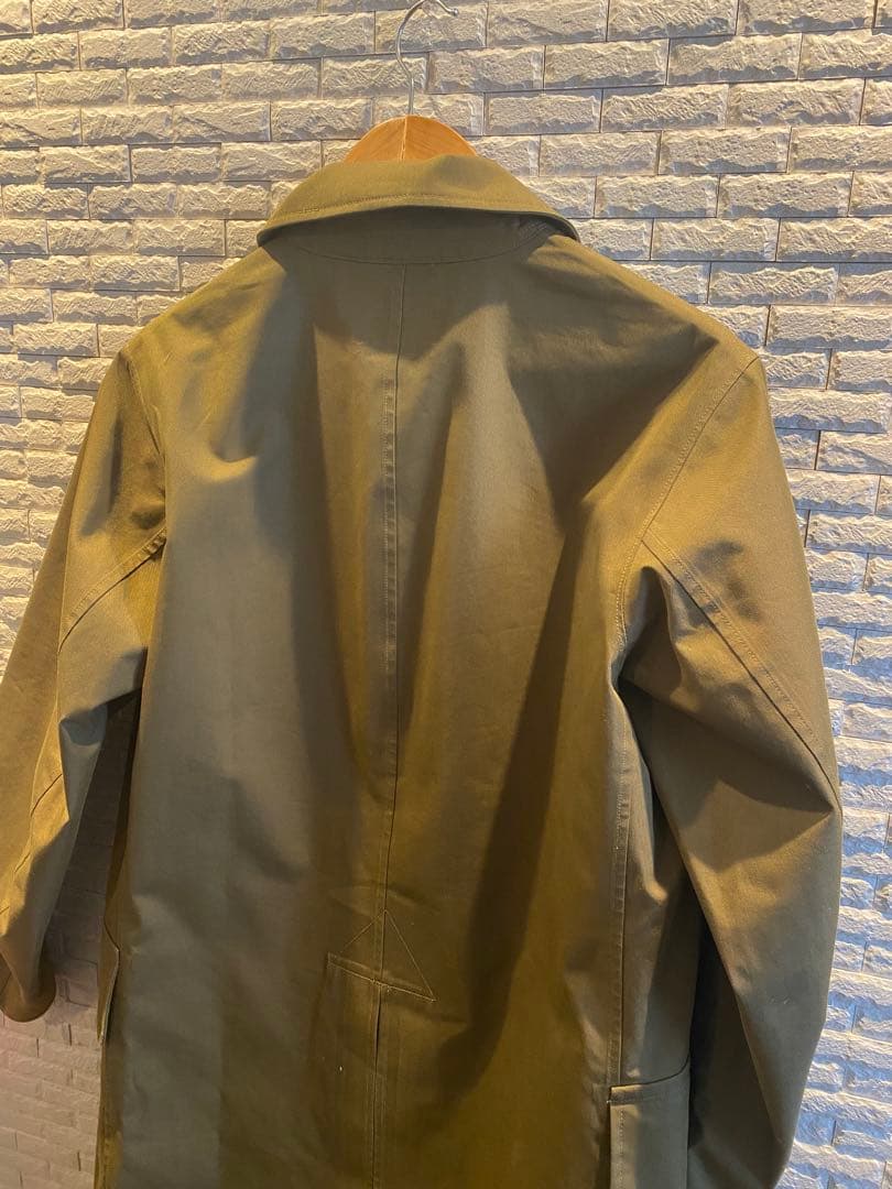 RRL ウォータープルーフ　ジャケット　コート　カーキ　ステンカラー