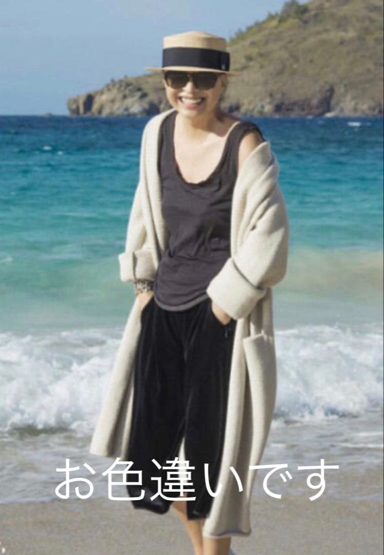 FOXEY　フォクシー　ざっくり　ニット　コート　フリー