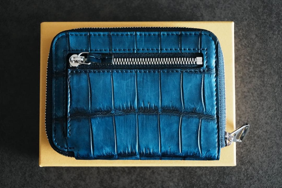 新品‼️ ITTI CRISTY SLIM COMPACT WLT AI クロコ