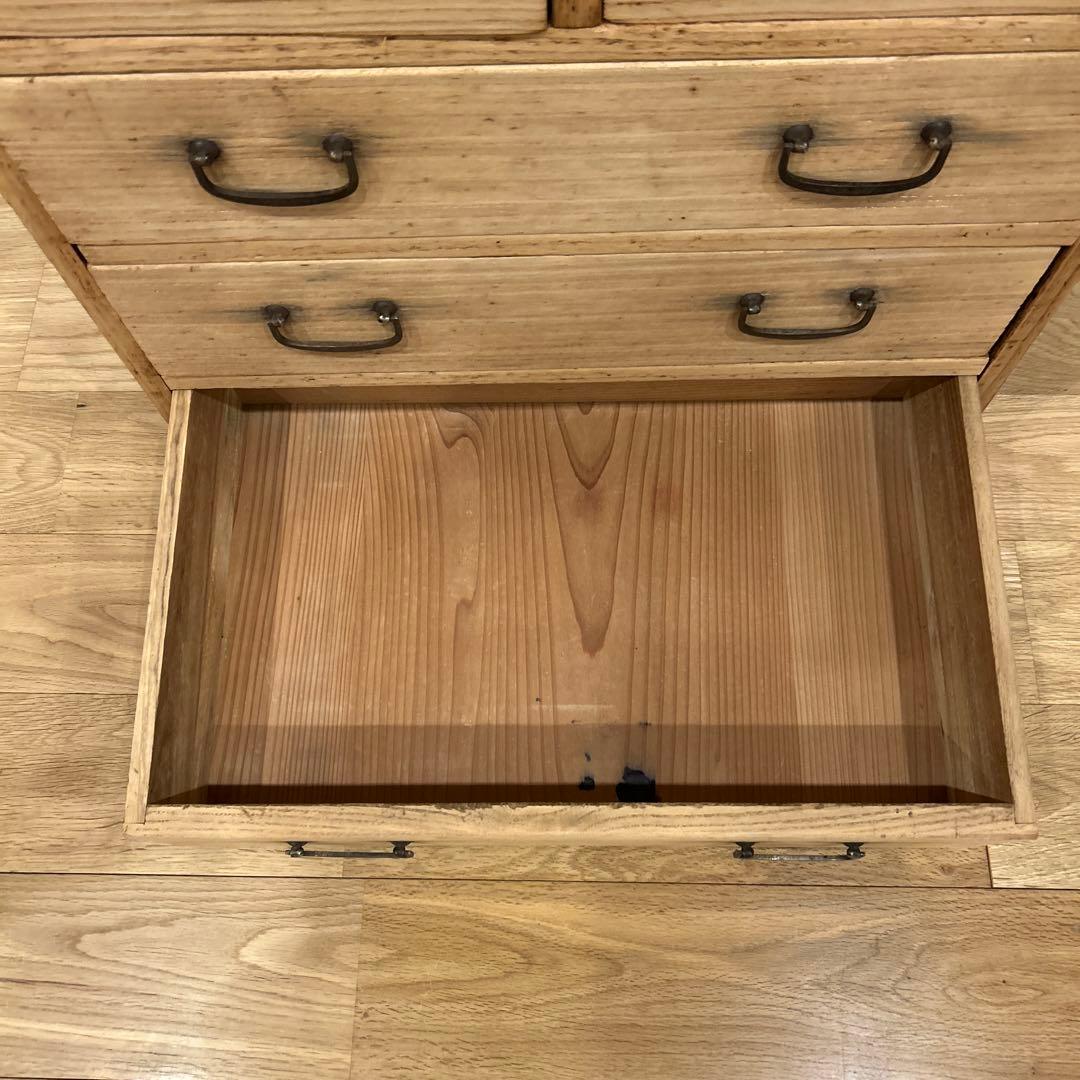 古家具　古道具　生活雑貨　蚤の市　ふるい桐の小引出し