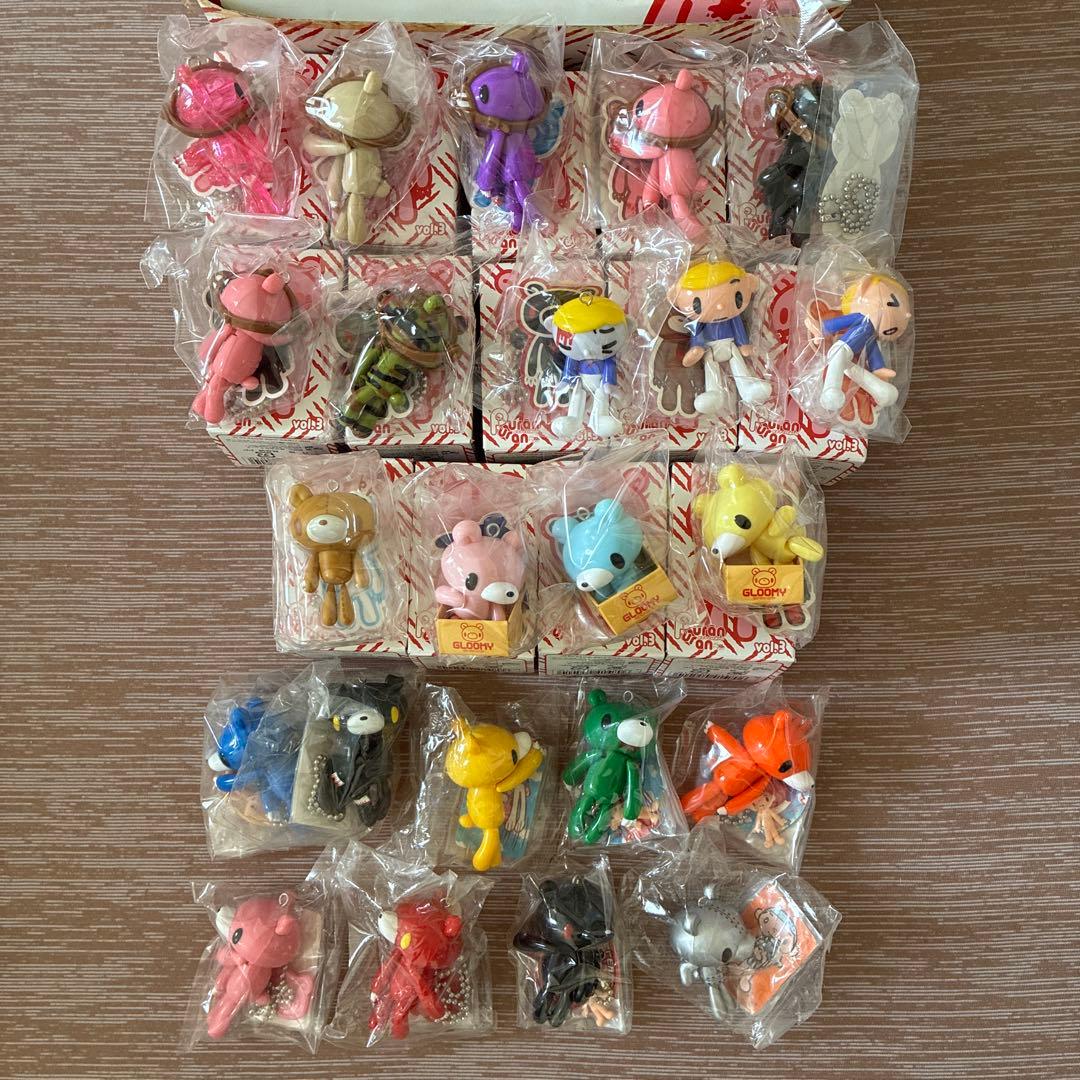 レア！グルーミーぷらーんぷらんキーチェーンvol.1 ・vol.2 23種類