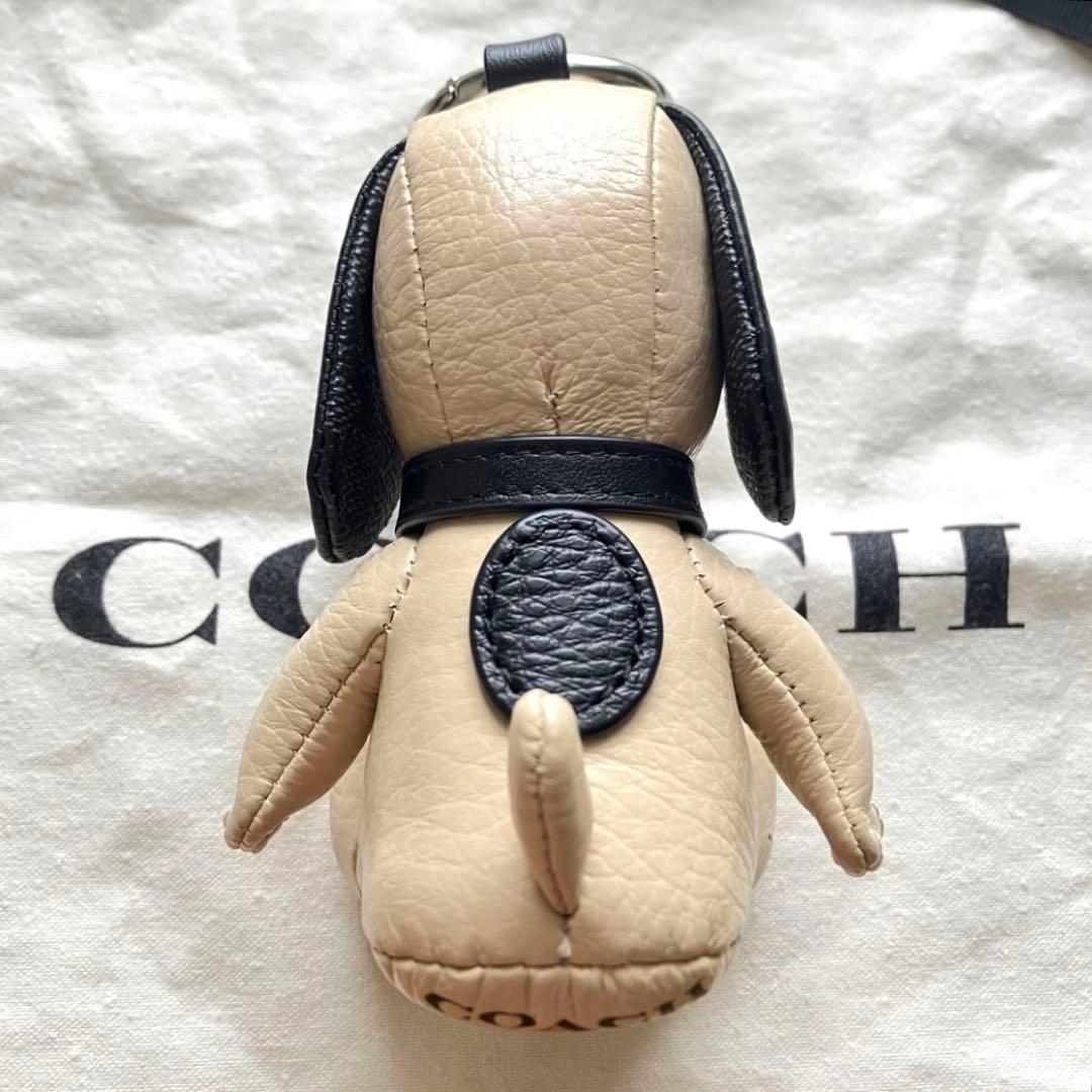 coach スヌーピー PEANUTS コレクティブル レザー バッグチャーム