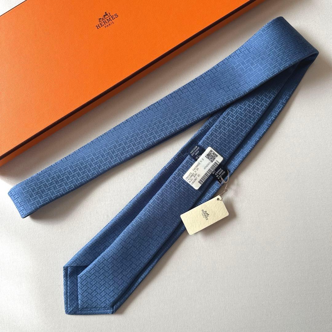 専用です。　　エルメス ネクタイ 《ファソネ H》 24 7 cm 新品 未使用