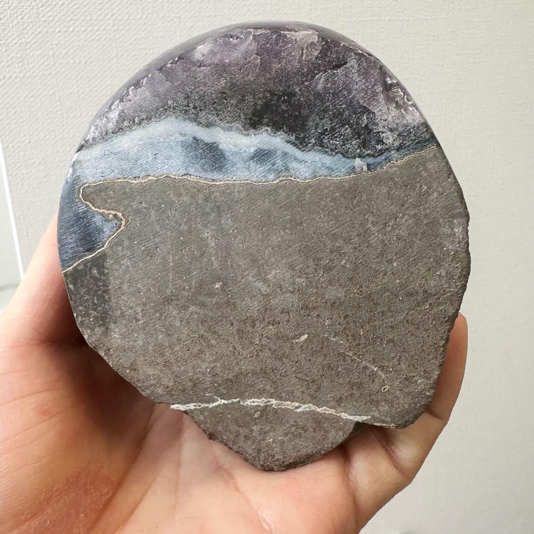 【金運】濃紫の煌めきウルグアイ産☆アメジストクラスターパワーストーンA1052