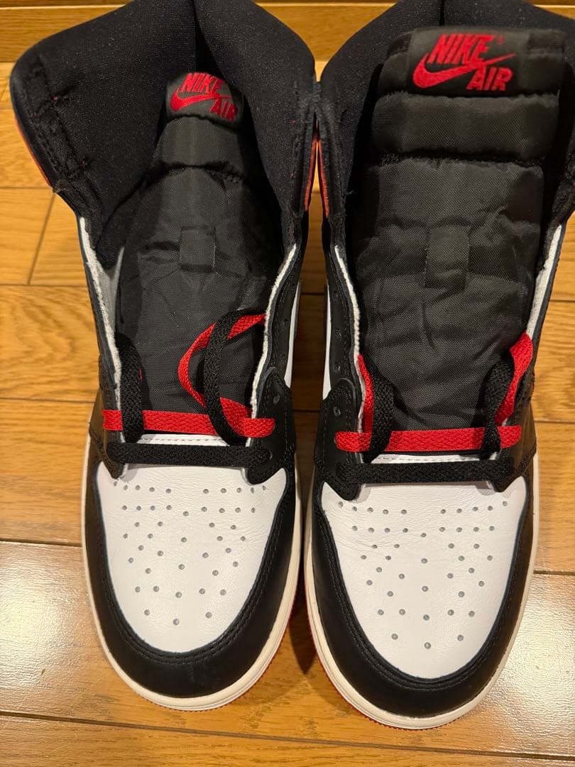 靴 Nike Air Jordan 1 High OG Black Toe