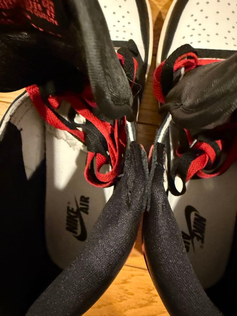 靴 Nike Air Jordan 1 High OG Black Toe