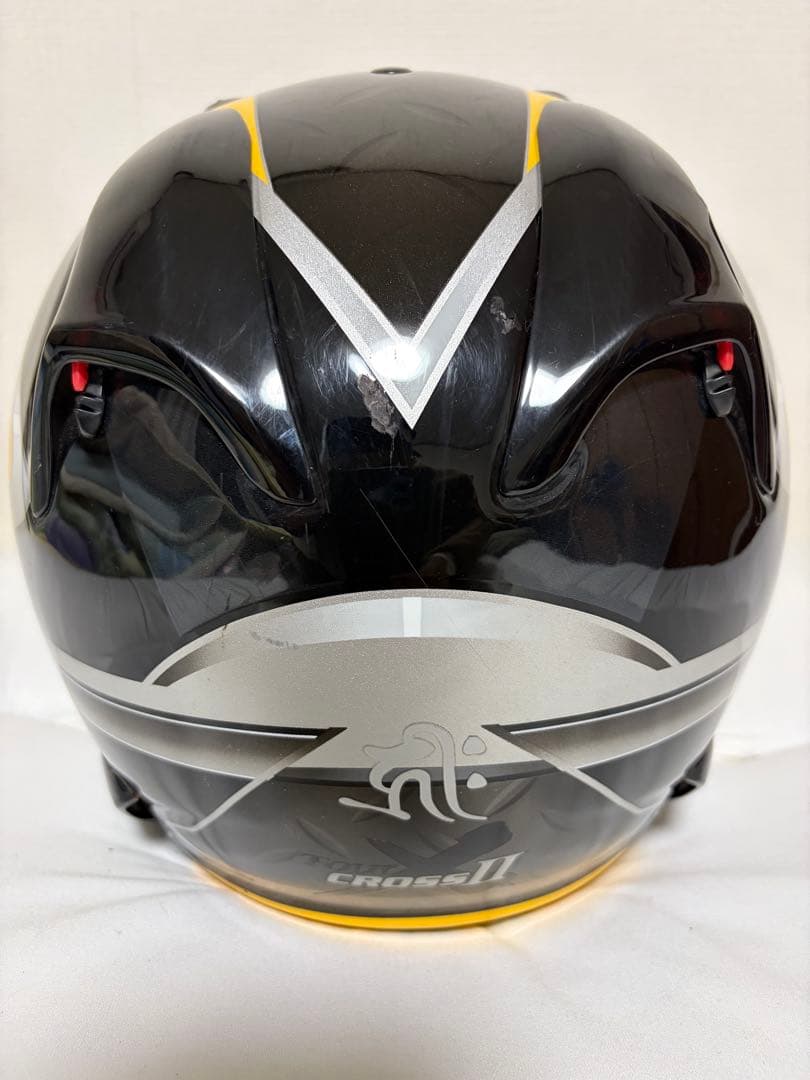 Arai アライ　ツアークロス2ラスター　ブラック／イエロー　Mサイズ57～58