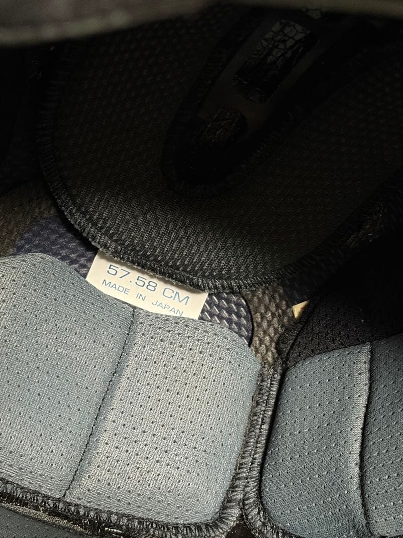 Arai アライ　ツアークロス2ラスター　ブラック／イエロー　Mサイズ57～58