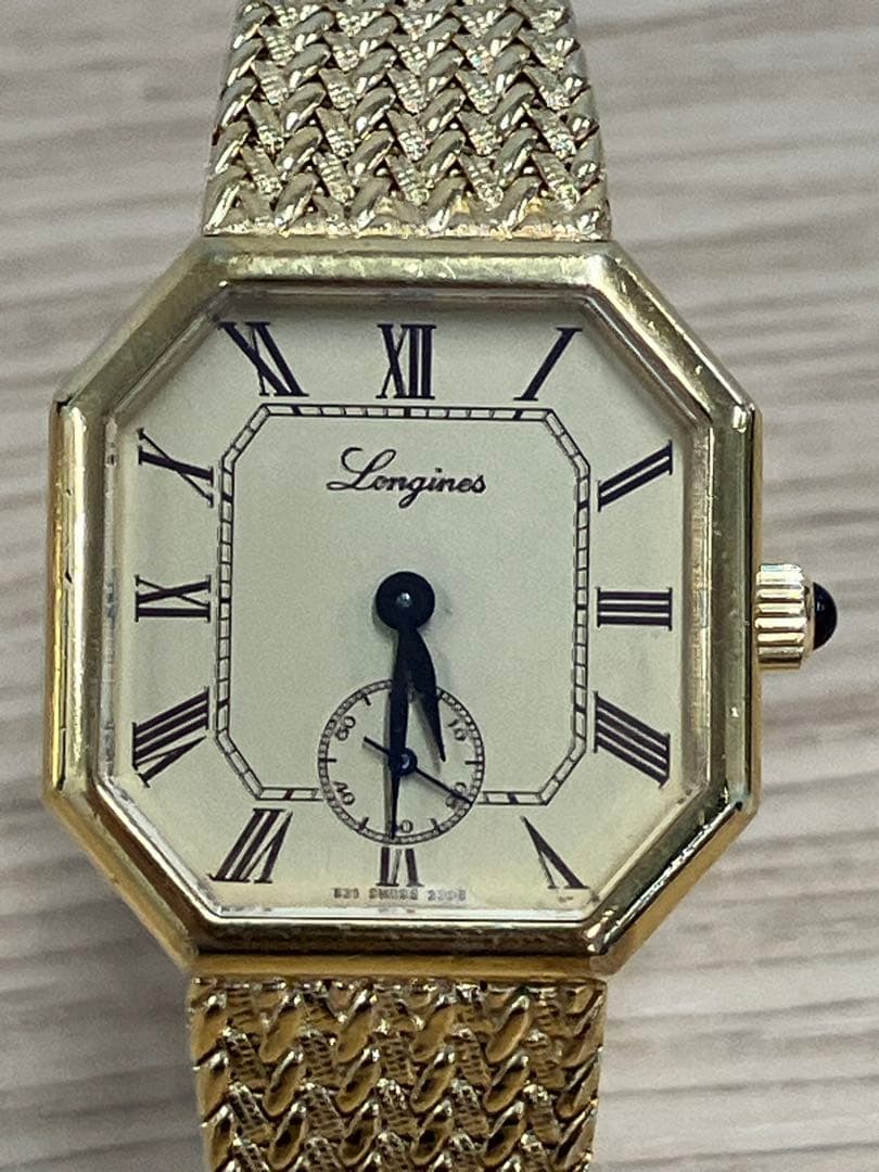 値下げ、希少！LONGINES ロンジン オクタゴン スモセコ 手巻き　腕時計