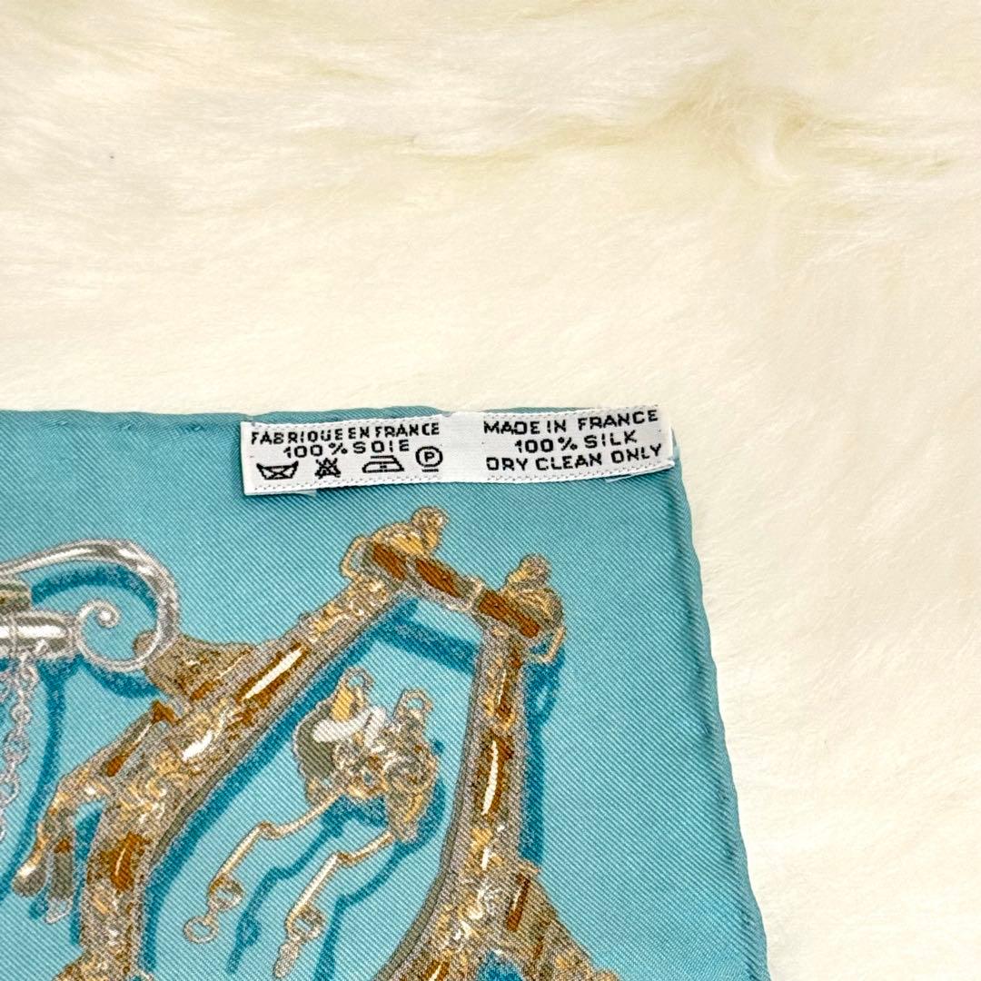 【美品】　HERMES エルメス　カレ45 シルクスカーフ　ストール