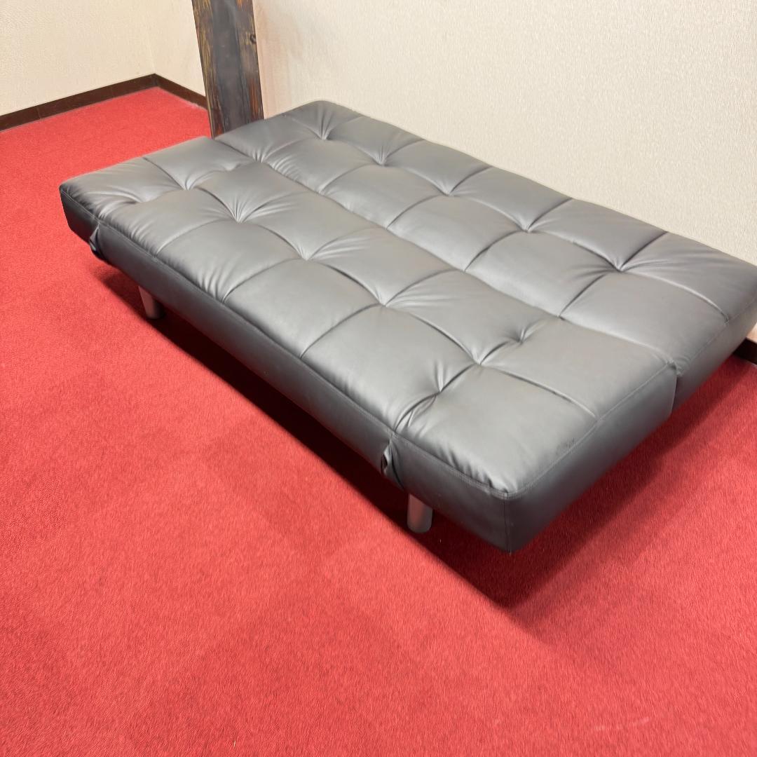 東京23区送料無料　超美品ニトリ ソファベッド Nシールド マークスAM 合皮