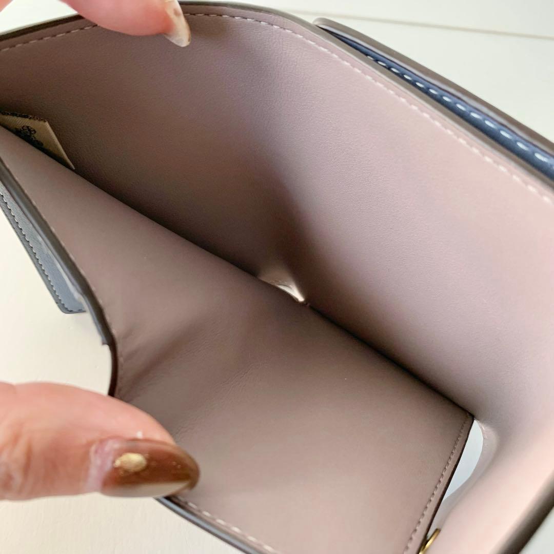 【COACH】コーチ　カードホルダーウォレット　コンパクトウォレット　新品