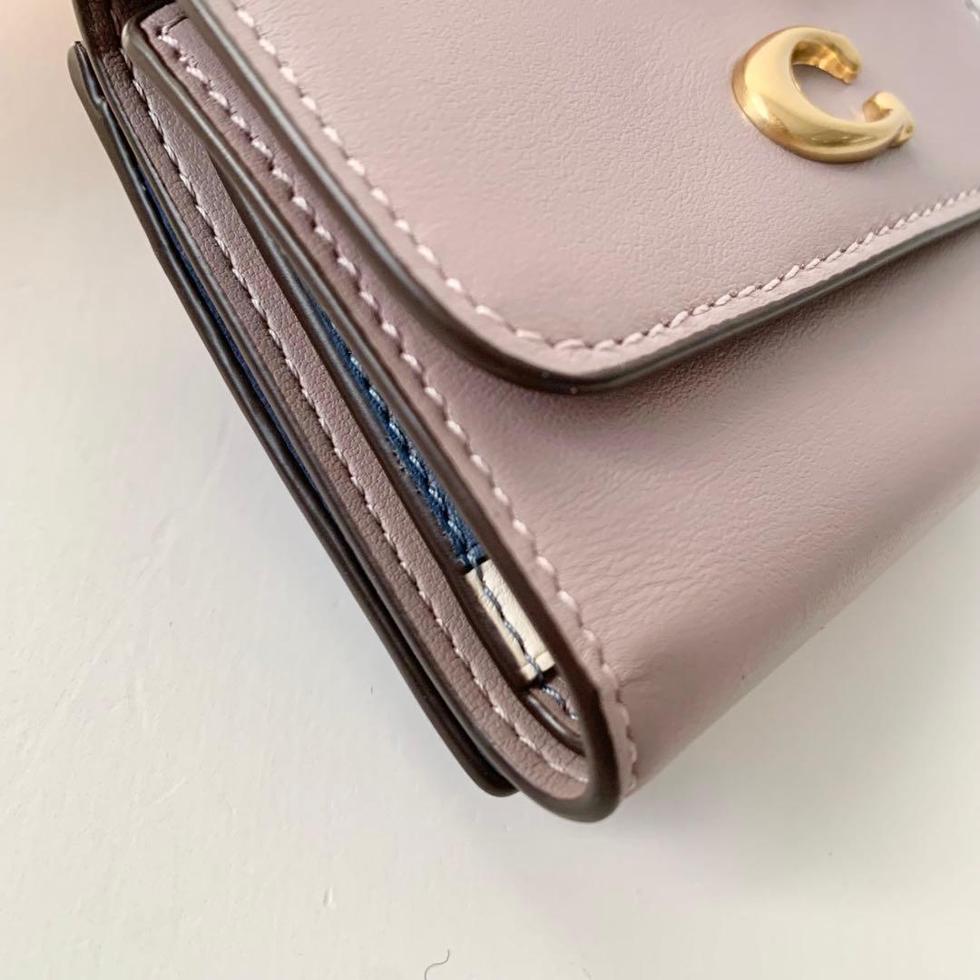 【COACH】コーチ　カードホルダーウォレット　コンパクトウォレット　新品