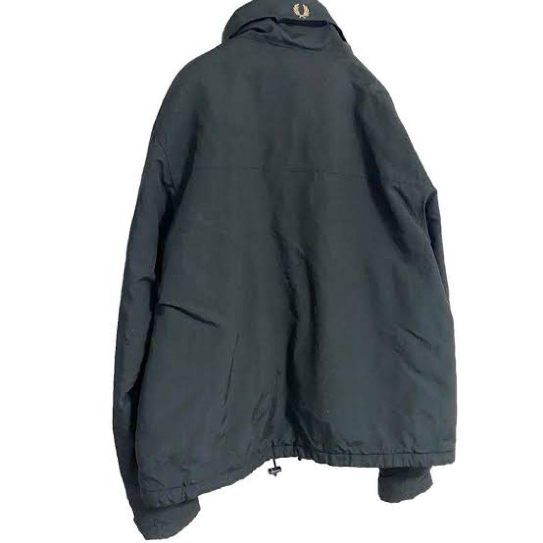 古着　FRED PERRY ブルゾン　ジャケット　ブラック　黒