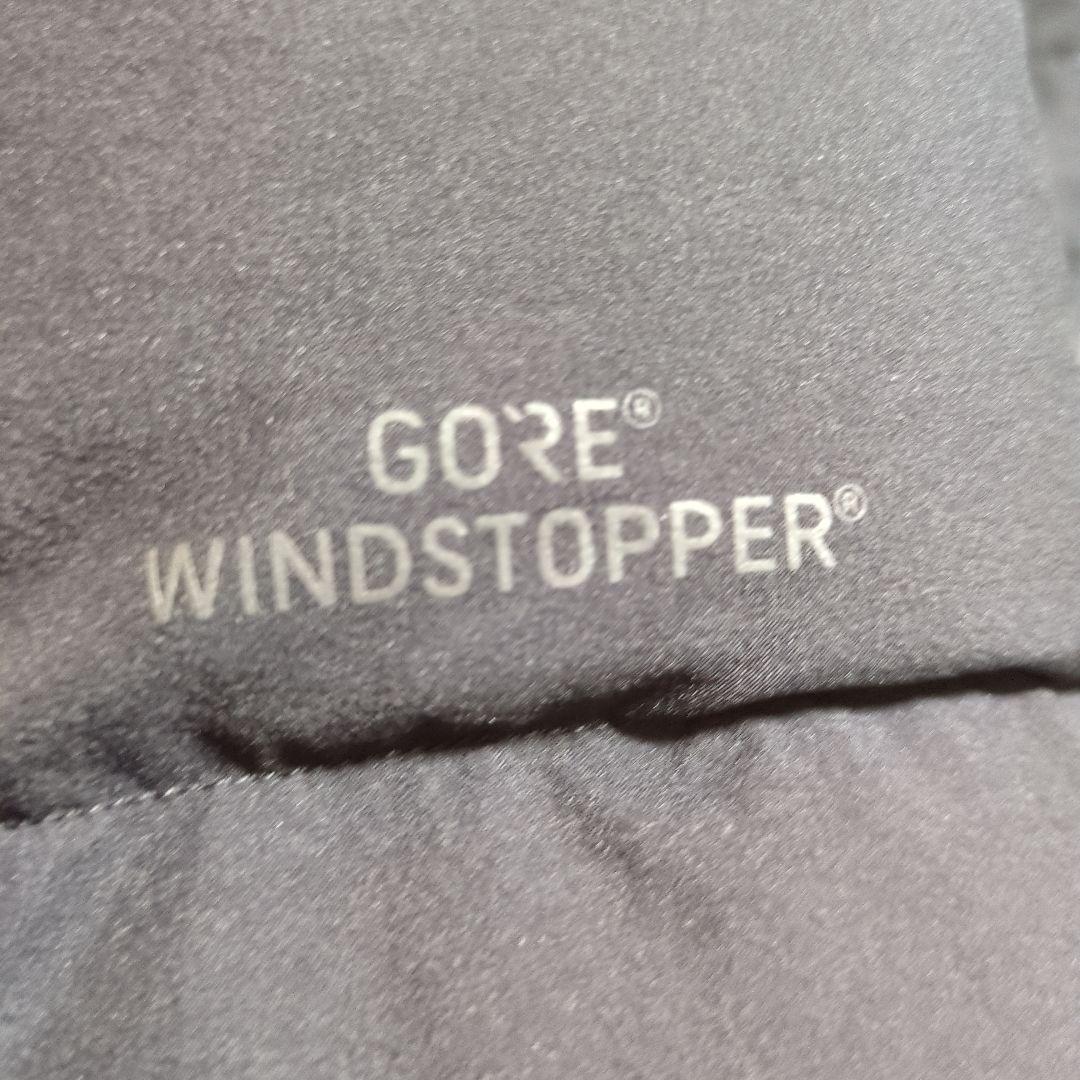 美品　ザ・ノース・フェイス　ウィンドストッパー　シェルコート　黒　レディース