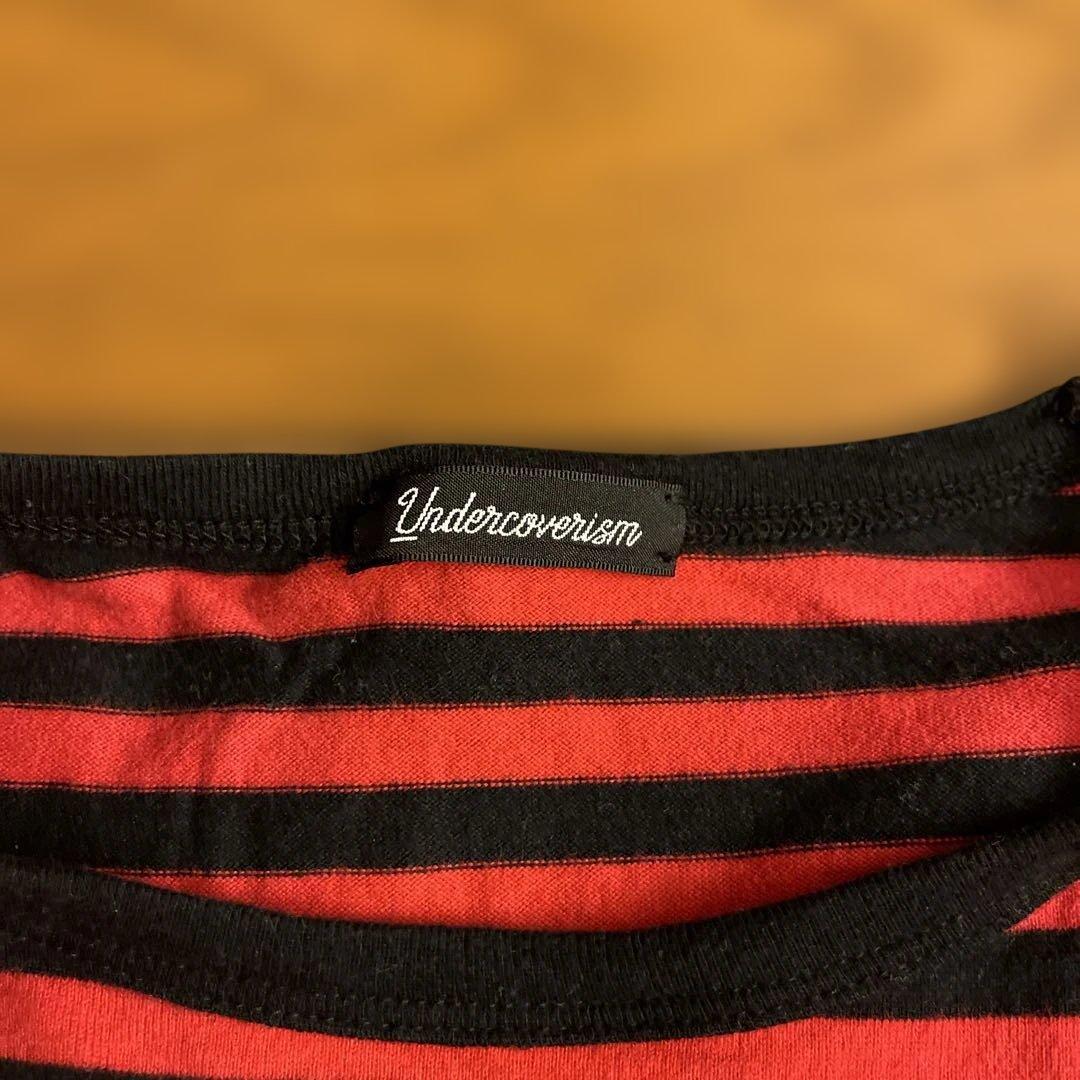undercoverism アシンメトリー　ポーターシャツ