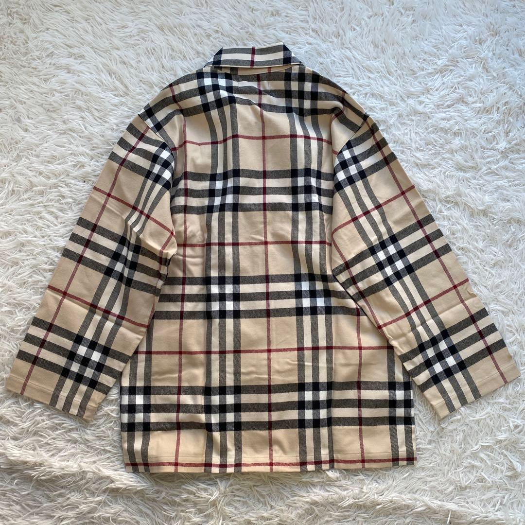 新品タグ付　バーバリーロンドン　セットアップ　ノバチェック　ベージュ　パジャマL