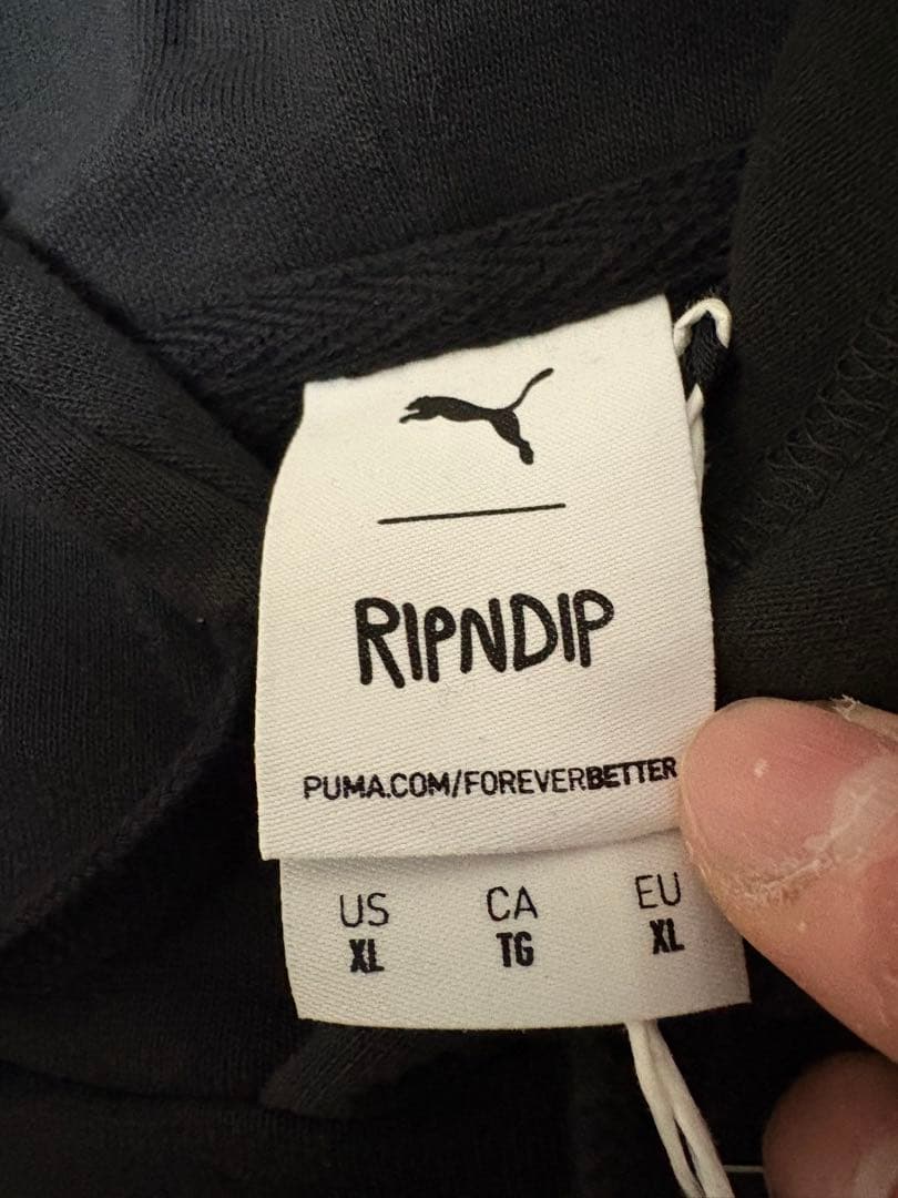 希少‼️ RIPN DIP × PUMA コラボ　パーカー　XL