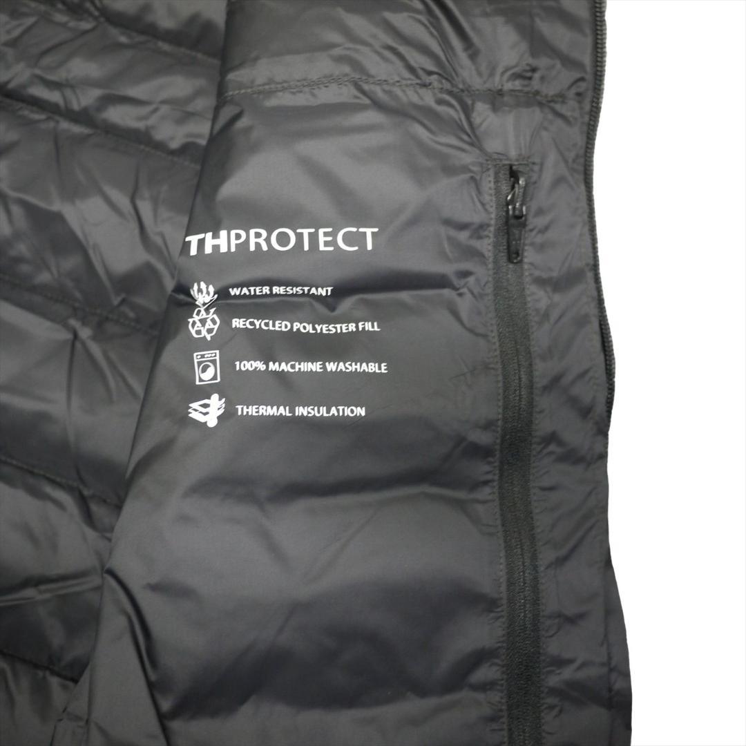 新品 トミーヒルフィガー THPROTECT 軽量 耐水 中綿 ベスト L 黒