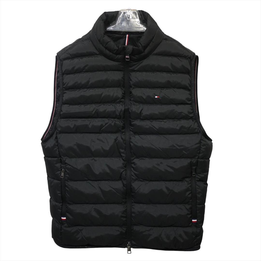 新品 トミーヒルフィガー THPROTECT 軽量 耐水 中綿 ベスト L 黒