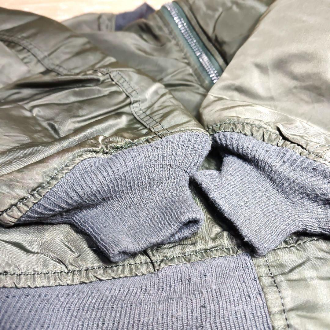 「MA-1 フライトジャケット サイズLarge made in USA」