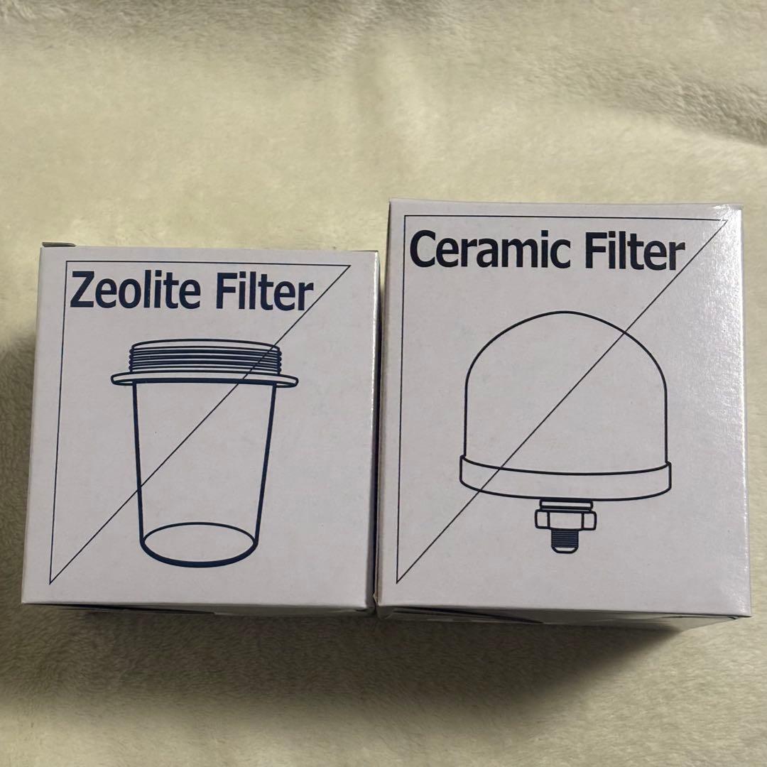 【新品・未開封】ポタポタクラブ　ゼオライトフィルター・セラミックフィルター