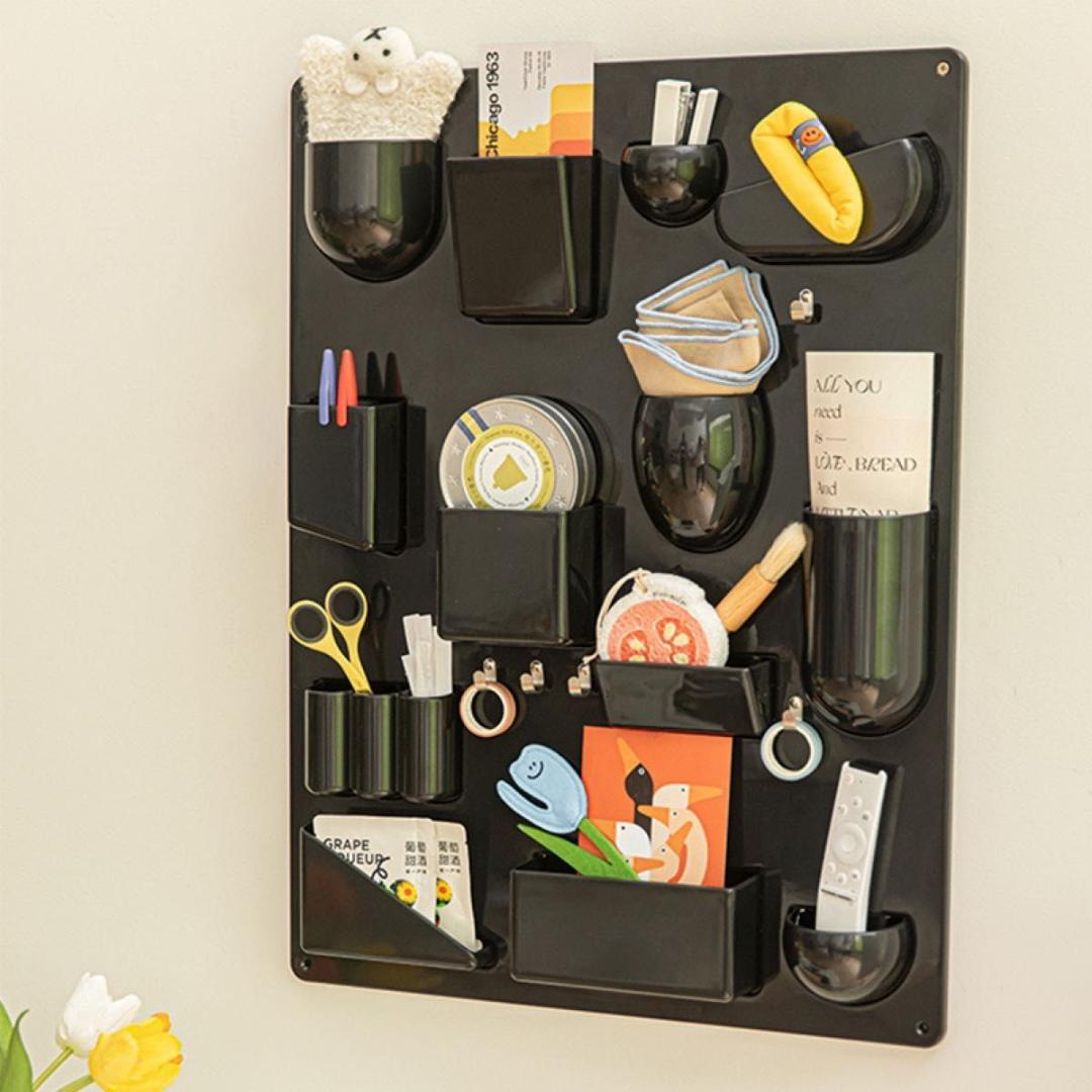 ウォールシェルフ 壁面収納 壁掛けラック ウーテンシロ リプロダクト ブラック