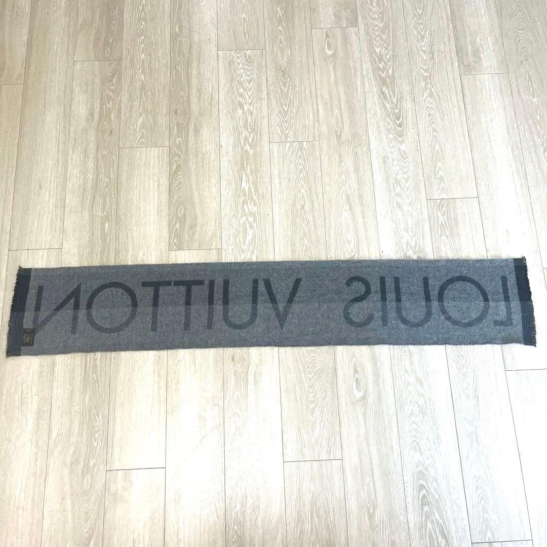 LOUIS VUITTON マフラー グレー