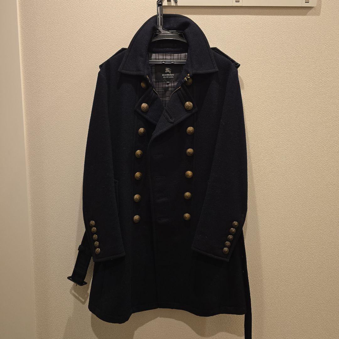 BURBERRY BLACK LABEL ネイビー トレンチコート M
