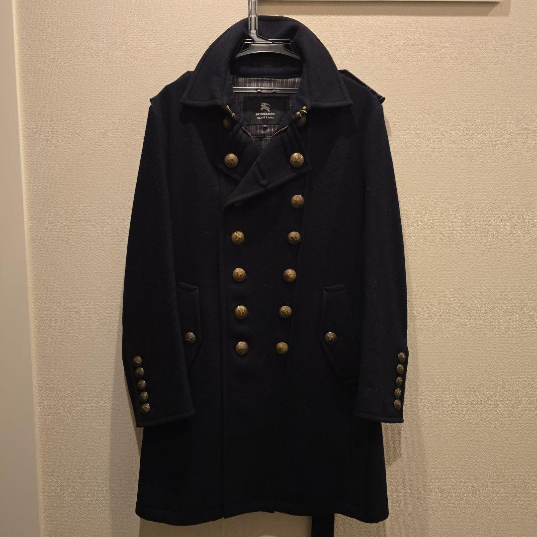 BURBERRY BLACK LABEL ネイビー トレンチコート M