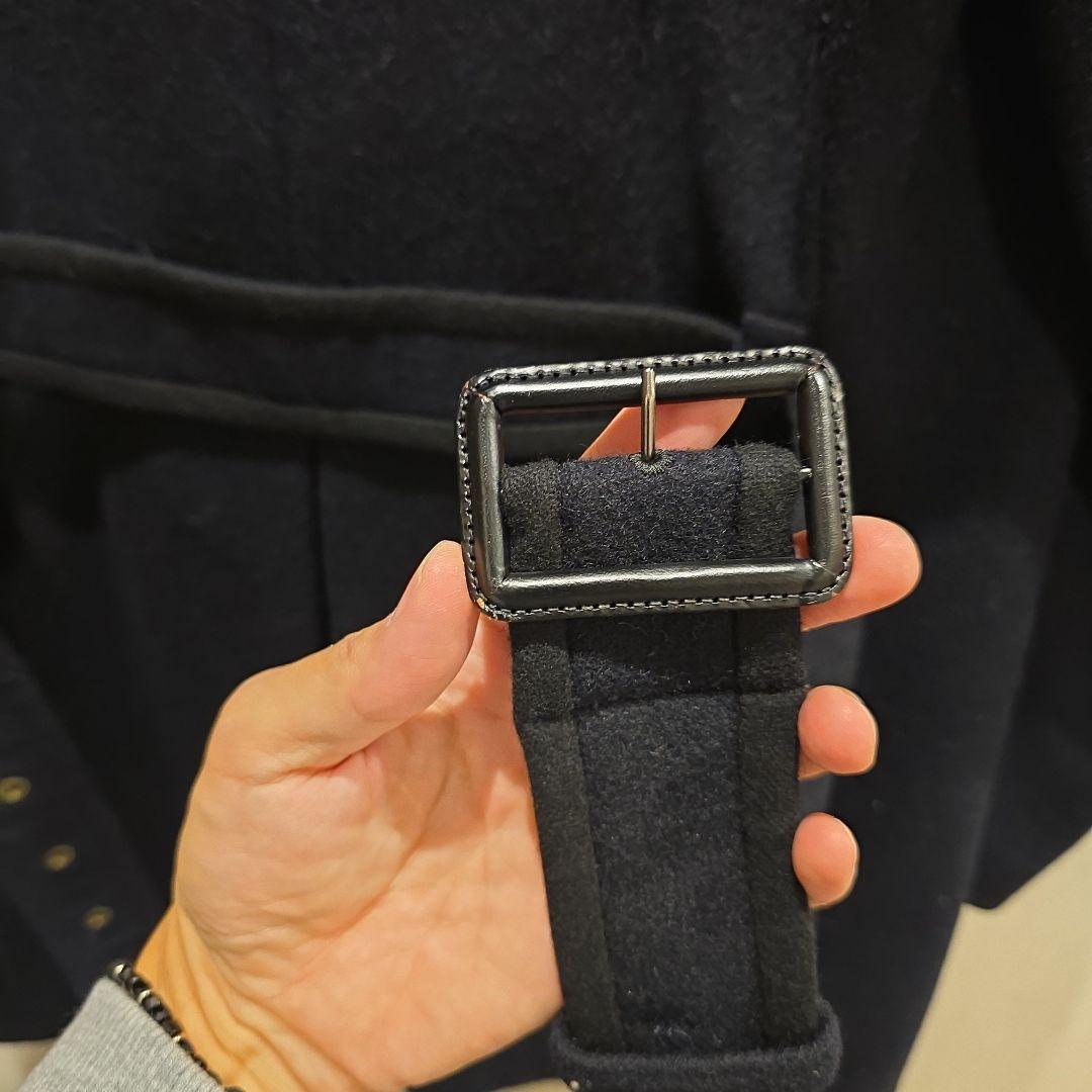 BURBERRY BLACK LABEL ネイビー トレンチコート M