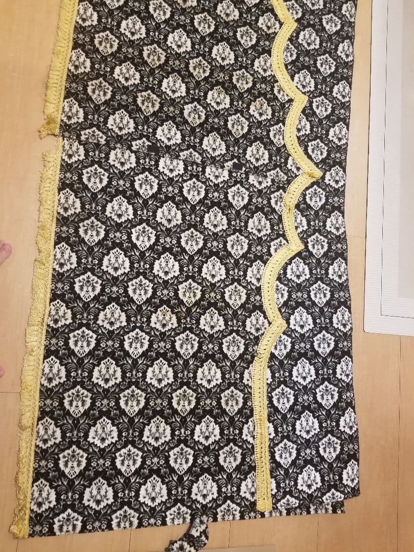 金華山　新格子(黒)　三点セット