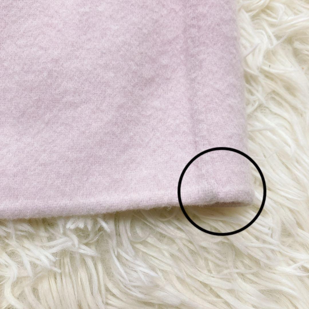 ANAYI アナイ リバーダブルコート ピンク 36 ベルト付 ロング