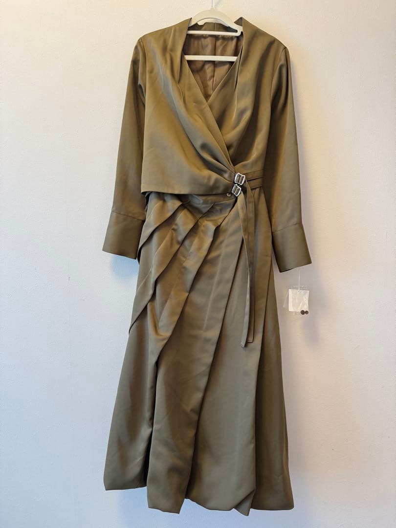 laube blanc Spiral balloon Dress 新品
