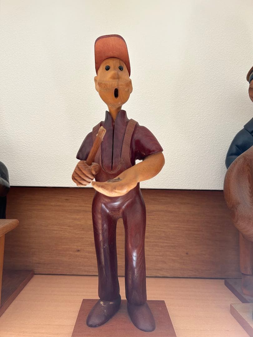 イタリア　ROMER 木製人形　カーペンター
