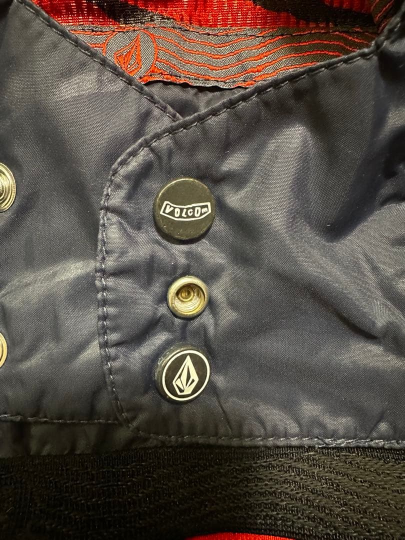 VOLCOM 柄フード スノーボードウェア スキー