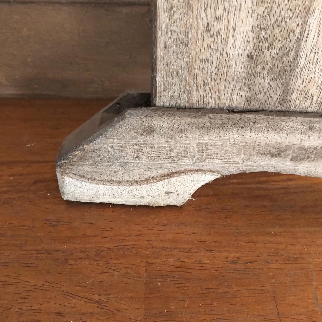 古材 【送料込み】【古材 ⑤ 超レア 樫・白樫？ 張り板・洗濯板・洗い板】