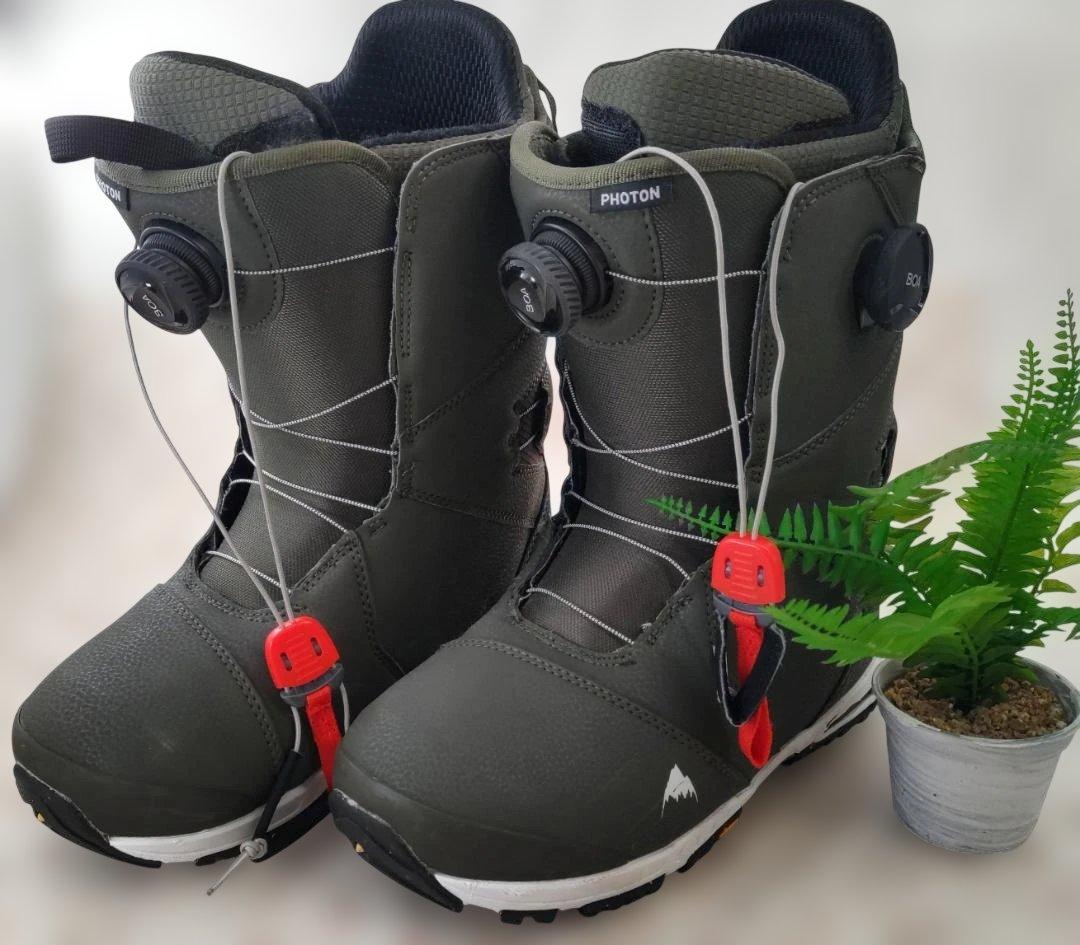 綺麗　BURTON PHOTON スノーボードブーツ バートン　ダークグリーン