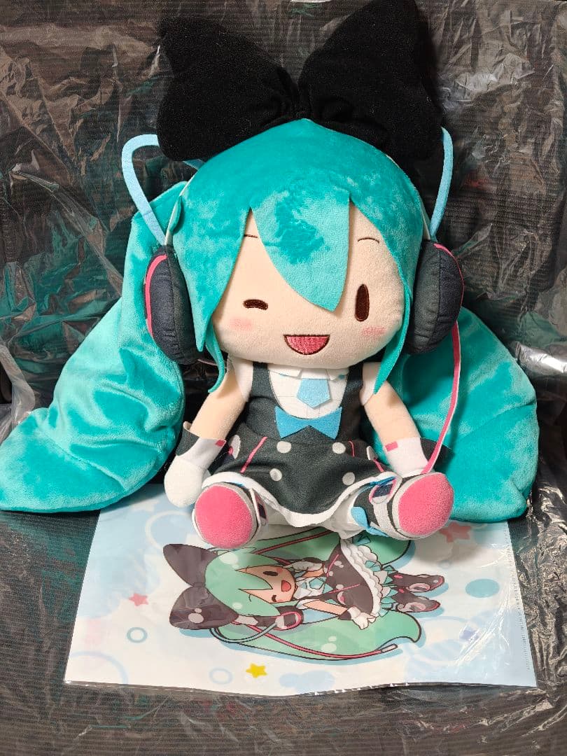 特典有 初音ミク　マジカルミライ2016　ふわぷち　ぬいぐるみ(L)