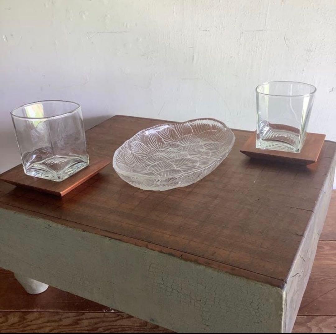 分厚い一枚板のアンティークテイスト・ミニテーブル　囲碁盤　サイドテーブル　古道具