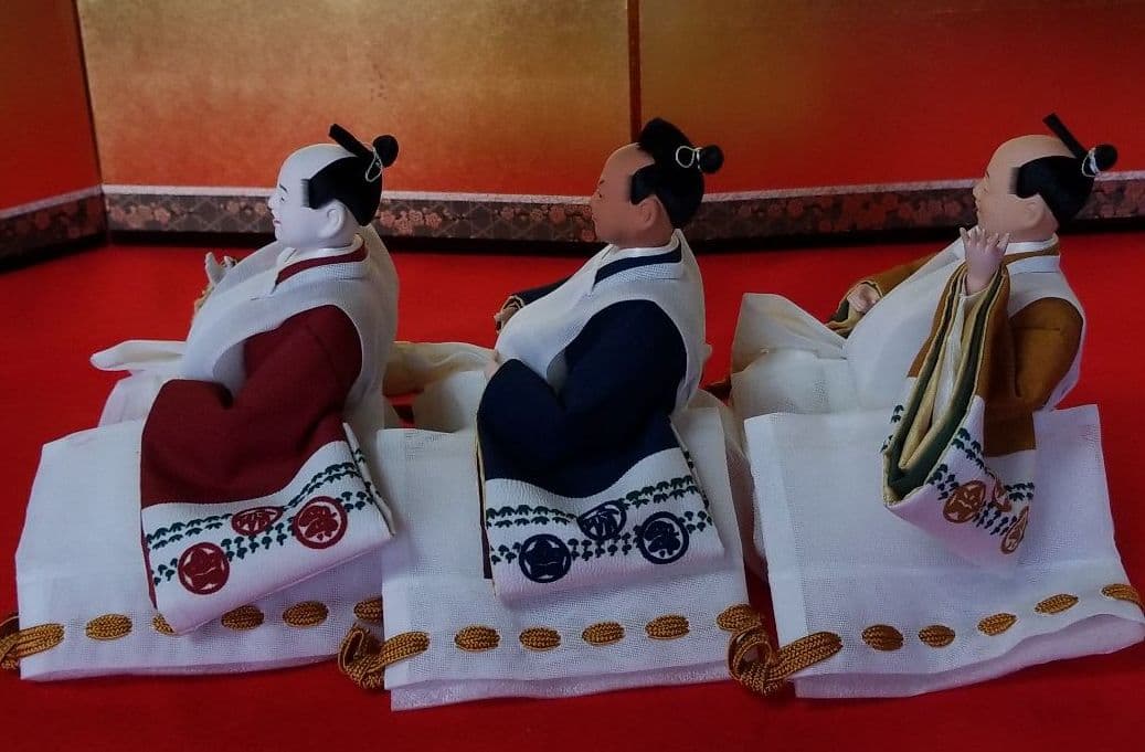 雛人形　仕丁（しちょう・じちょう）松竹梅