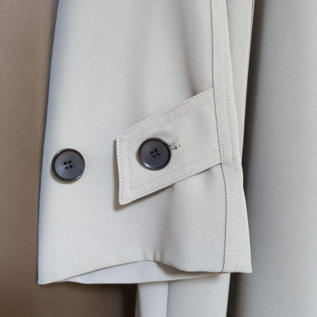 crewre/クルーレ　ドレープステンカラーコート　サイズ2