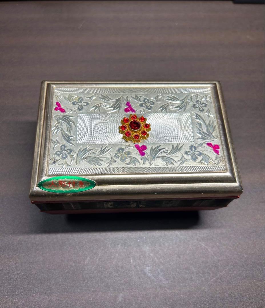 エンゼル　オルゴール 昭和レトロ　バレリーナ　宝石箱