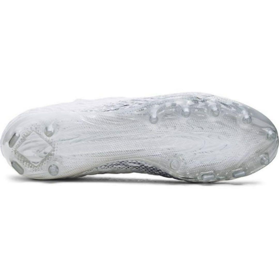 アンダーアーマー 27 スポットライト アメフト スパイク シューズ 白 靴