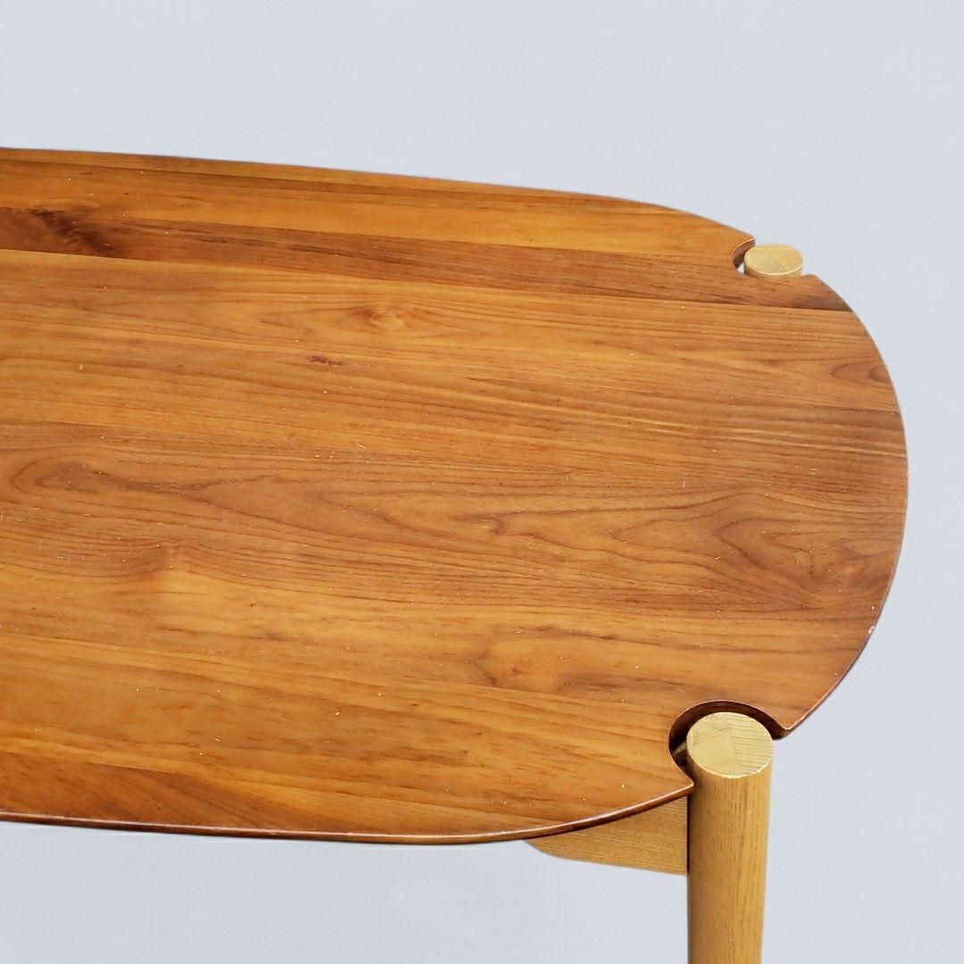 廃盤希少 一生紀 KOZUE ダイニングテーブル ウォールナット×アッシュ無垢材