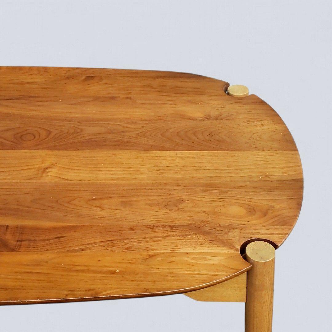 廃盤希少 一生紀 KOZUE ダイニングテーブル ウォールナット×アッシュ無垢材