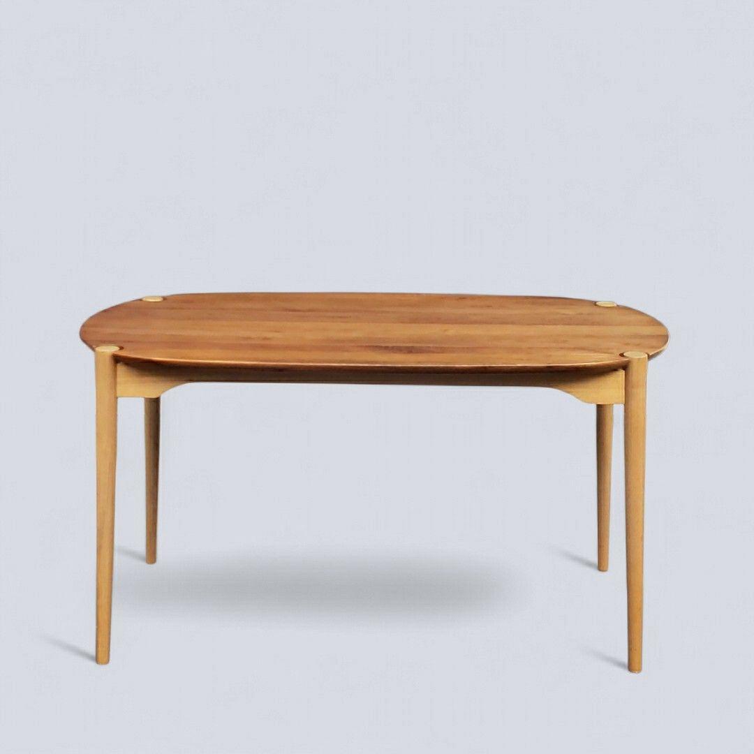 廃盤希少 一生紀 KOZUE ダイニングテーブル ウォールナット×アッシュ無垢材